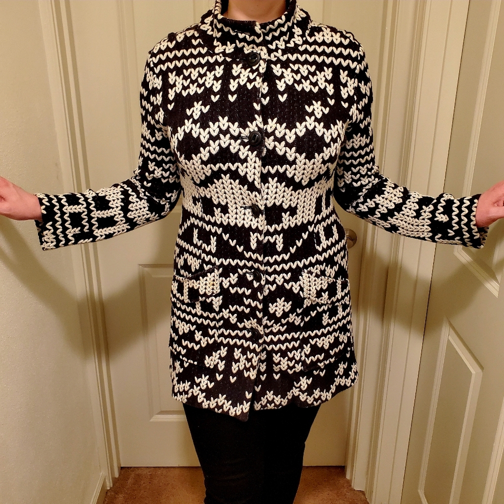 Fairisle Tabitha Sweater Jacket from Anthropologie